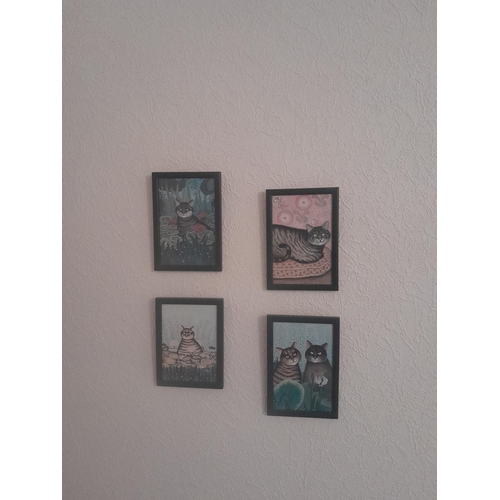 24 - Various prints and mirror