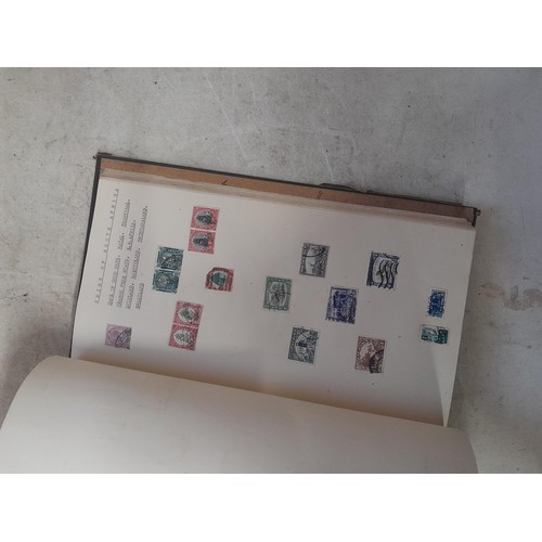 85 - A world Collection of mainly used stamps, some mint noticed, school boy collections in well and part... 