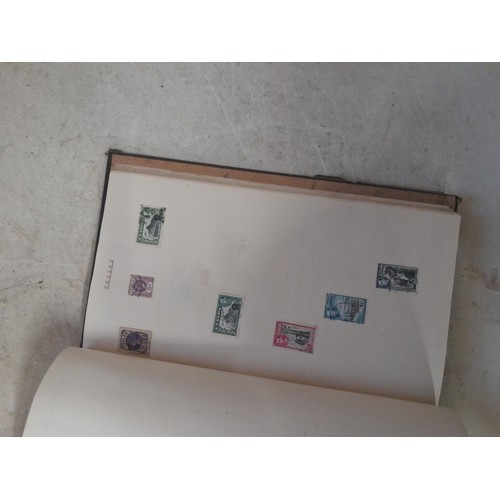 85 - A world Collection of mainly used stamps, some mint noticed, school boy collections in well and part... 