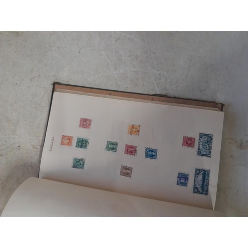 85 - A world Collection of mainly used stamps, some mint noticed, school boy collections in well and part... 