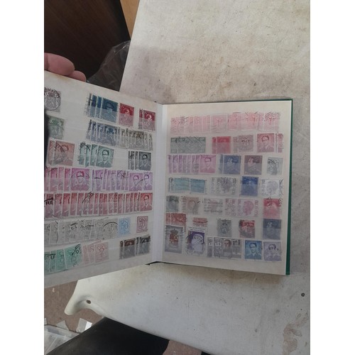 86 - Stamps of the world in albums, mounted mainly used, many albums sparsely filled