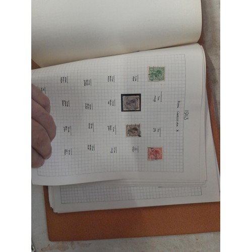 86 - Stamps of the world in albums, mounted mainly used, many albums sparsely filled