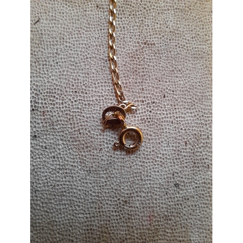 111 - 9 ct gold necklace 2.6 g