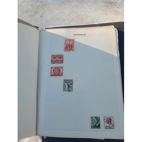 154 - Stamps : a world stamp collection mint and used in a album, album pages of Queen Victoria Penny Reds... 