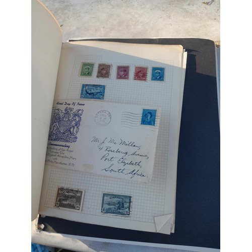 154 - Stamps : a world stamp collection mint and used in a album, album pages of Queen Victoria Penny Reds... 