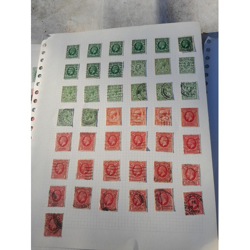 154 - Stamps : a world stamp collection mint and used in a album, album pages of Queen Victoria Penny Reds... 