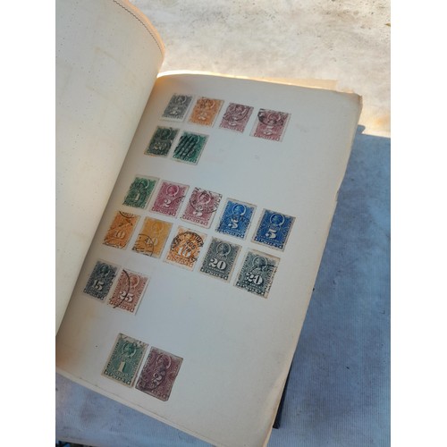 154 - Stamps : a world stamp collection mint and used in a album, album pages of Queen Victoria Penny Reds... 