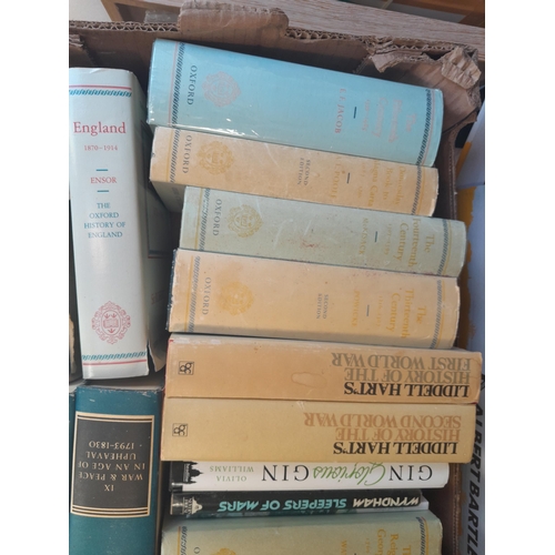 184 - Box of books : history themed