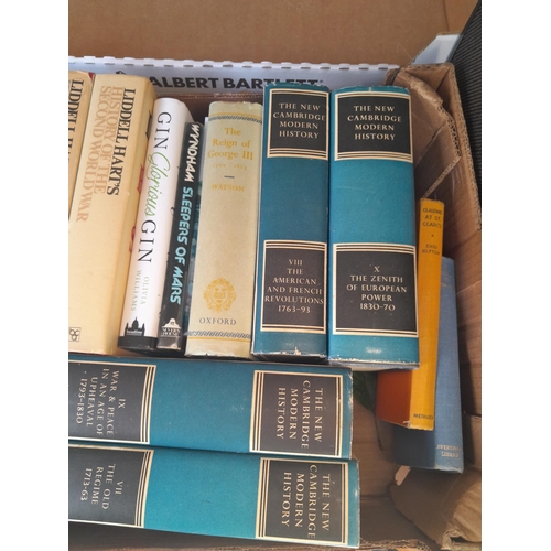 184 - Box of books : history themed