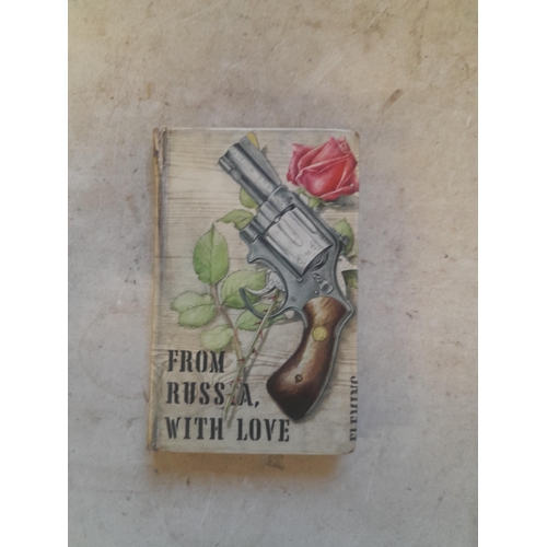 292 - Single volume From Russia with Love by Ian Fleming , from the 1960s