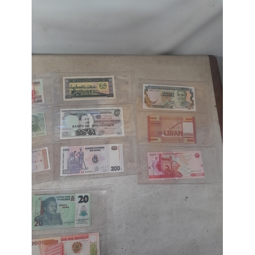 3 - 42 Bank notes of the world, some current or exchangeable some uncirc.