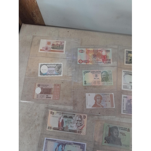 3 - 42 Bank notes of the world, some current or exchangeable some uncirc.