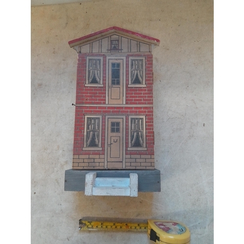 363 - Vintage wooden dolls house