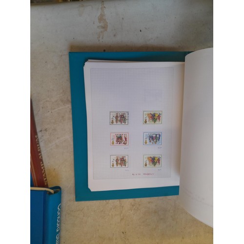 45 - Box of stamps of the world, kiloware, stock book , printed sheets, mint and used , First Day Covers,... 