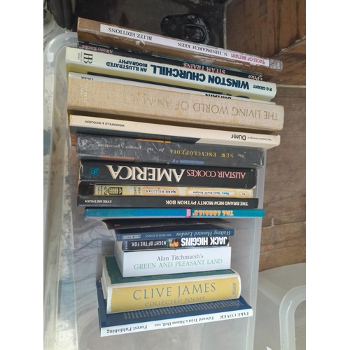 376 - Large array of mainly non fiction modern books, multiple photos