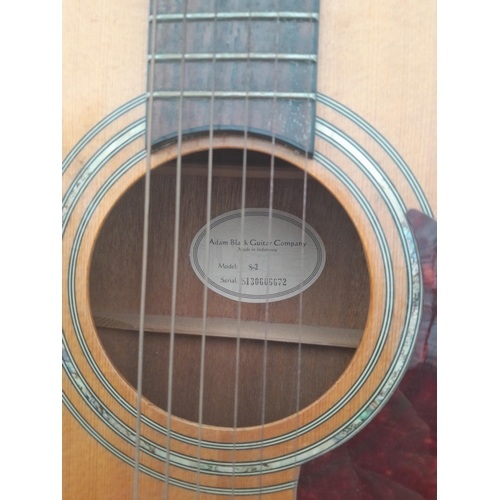 167 - Adam Black acoustic guitar Model S-2  (Indonesian model)