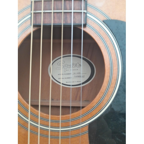 168 - Squier acoustic guitar SA 105 N