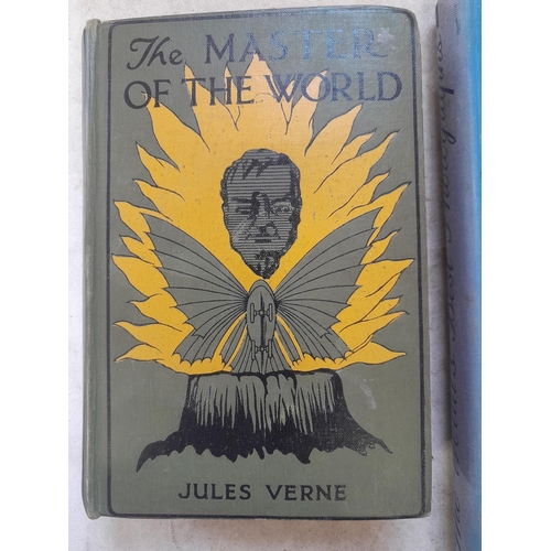 172 - 2 x volumes : Jules Verne The Master of the World, early edition & the Worlds Best Photographs