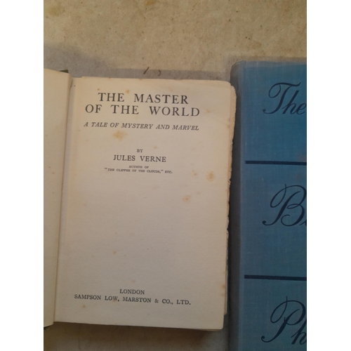 172 - 2 x volumes : Jules Verne The Master of the World, early edition & the Worlds Best Photographs