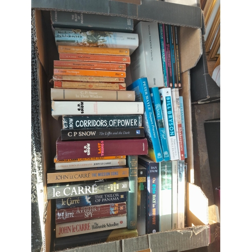 210 - Boxes of books, cookery and fiction etc. multiple photos