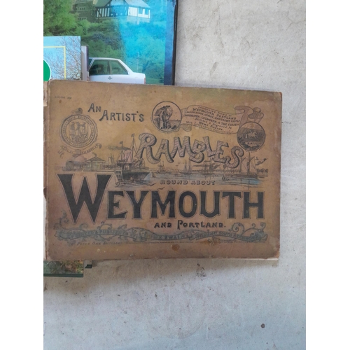 233 - 3 x volumes : Land Rover, Volvo and Artists Rambles Round Weymouth