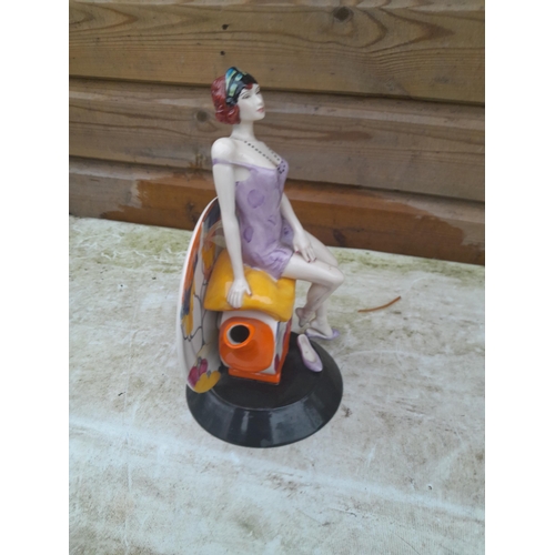 386 - Peggy Davies Ceramic Sculptures  Ltd Edition Porcelain figure by Andy Moss Nostalgia 153 /500 in goo... 