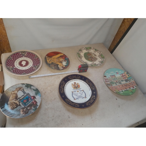 410 - Assorted collectors plates, commemorative ware by Doulton etc.