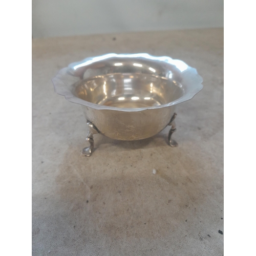 467 - Silver sugar bowl Birm. George Unite 1905 94 g