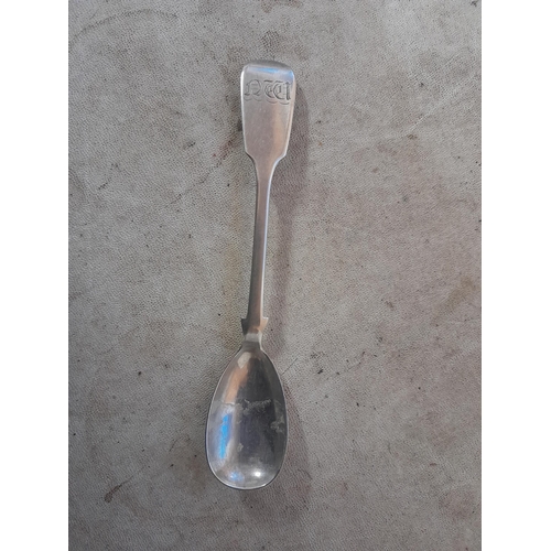 510 - Silver spoon Exeter 1850 William Rawlings Sobey 14 g