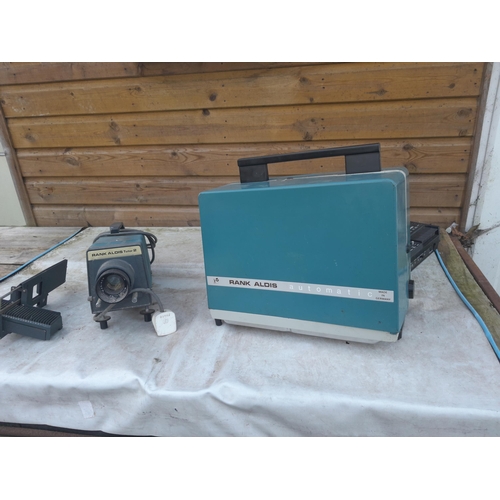 730 - 2 x Aldis Projectors & Hanimex Syncro Recorder for spares