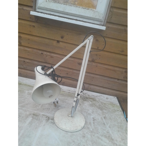 733 - Genuine Anglepoise lamp on circular base with makers label