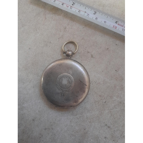 751 - 935 silver cased pocket watch for repair