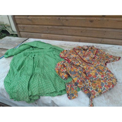 763 - Quantity of vintage ladies dresses from the 1960s and 1970s, : Laura Ashley, Phool, Jean Varon, Mayu... 