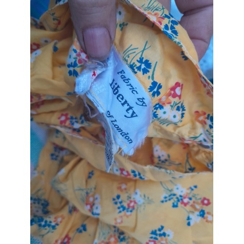 767 - Vintage dresses : Laura Ashley etc. condition not great cleaning and repair required, Reldan suit,  ... 