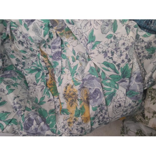 767 - Vintage dresses : Laura Ashley etc. condition not great cleaning and repair required, Reldan suit,  ... 