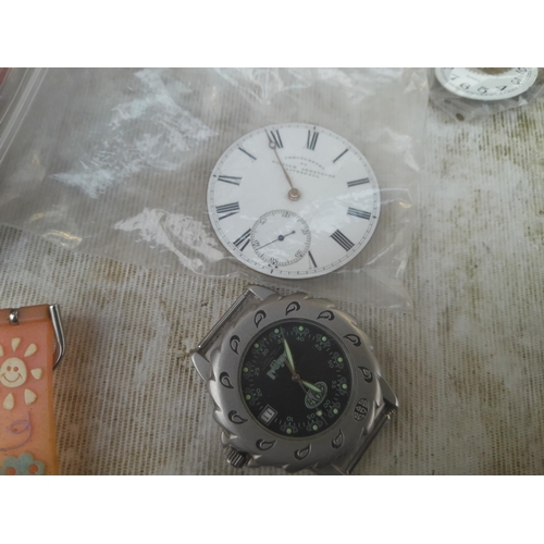 780 - Vintage and modern wristwatches some for repair in wooden box