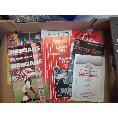 5 - Exeter City and other Football programmes