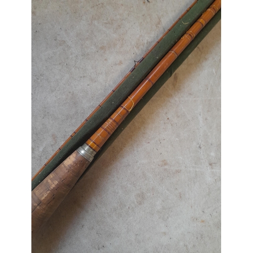 17 - Vintage split cane trout rod, no maker, some odd parts & Playfair split cane trout rod