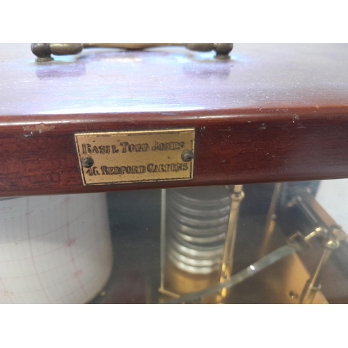 32 - Vintage Basil Todd Jones barograph