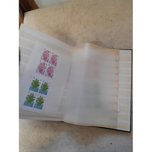 36 - Stamps : stock of mint stamps of the world, ring binder full of early 20th century used stamps of Fr... 