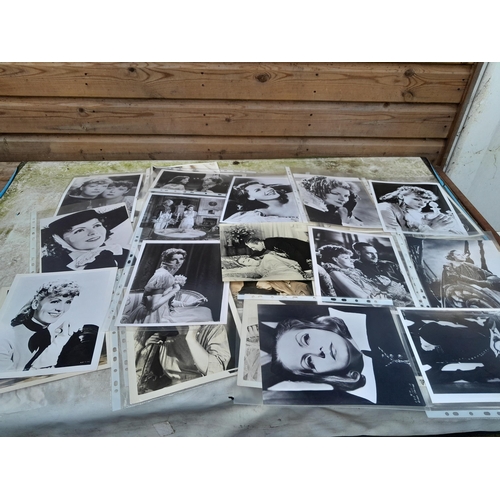 60 - Black and white publicity and film still photographs of various Hollywood and British Celebrities