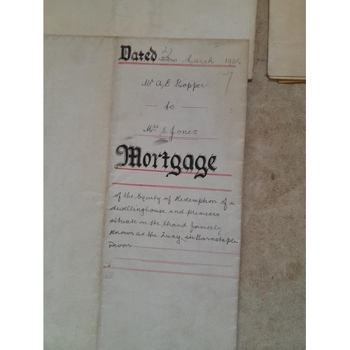 71 - Late Victorian and Edwardian deeds of title