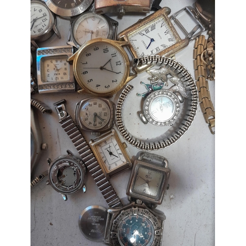 97 - various vintage and modern wristwatches