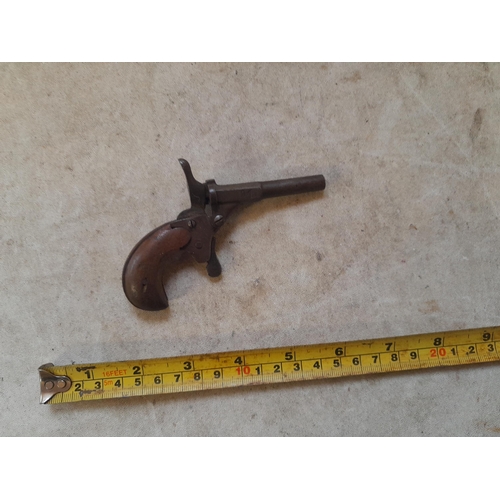 115 - Early 20th century replica percussion cap miniature pistol