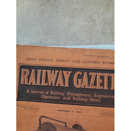 118 - Single volume : Special Indian Railway Edition Railway Gazette