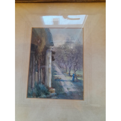 144 - Pair of late 19th / early 20th century Italian school watercolours