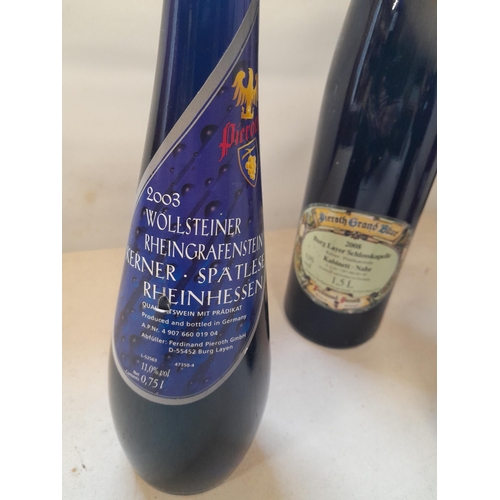 172 - 4 x bottles of white wine : 1 x Palacio de Menade 2007, Gau-Heppenheimer Schlossberg Riesling Kabine... 