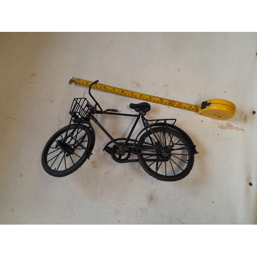 203 - Vintage metal bicycle ornament