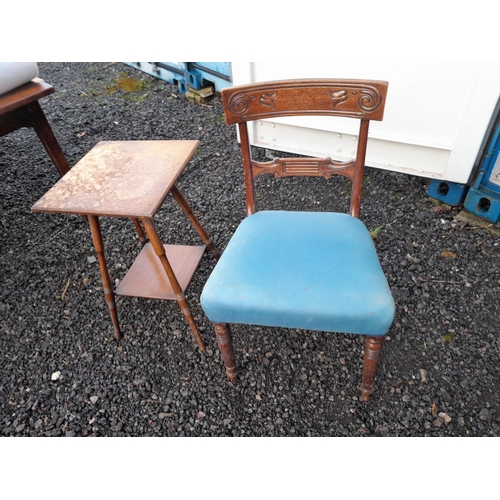 271 - Random collection of Ten 19th century and later chairs, dining chairs, cane seat bedroom chairs etc.... 