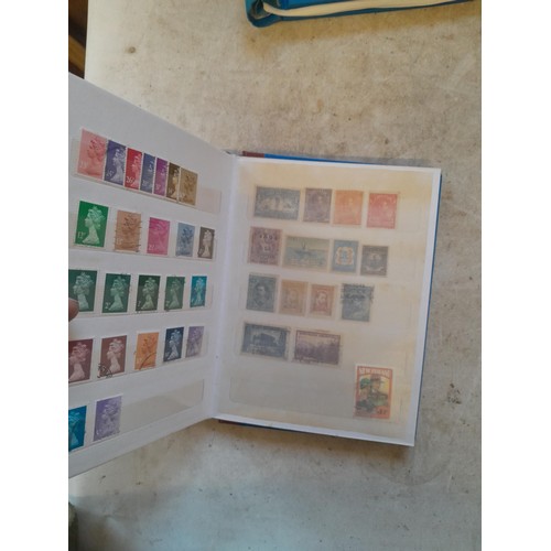 355 - Box of stamps of the world, kiloware, stock book , printed sheets, mint and used , First Day Covers,... 